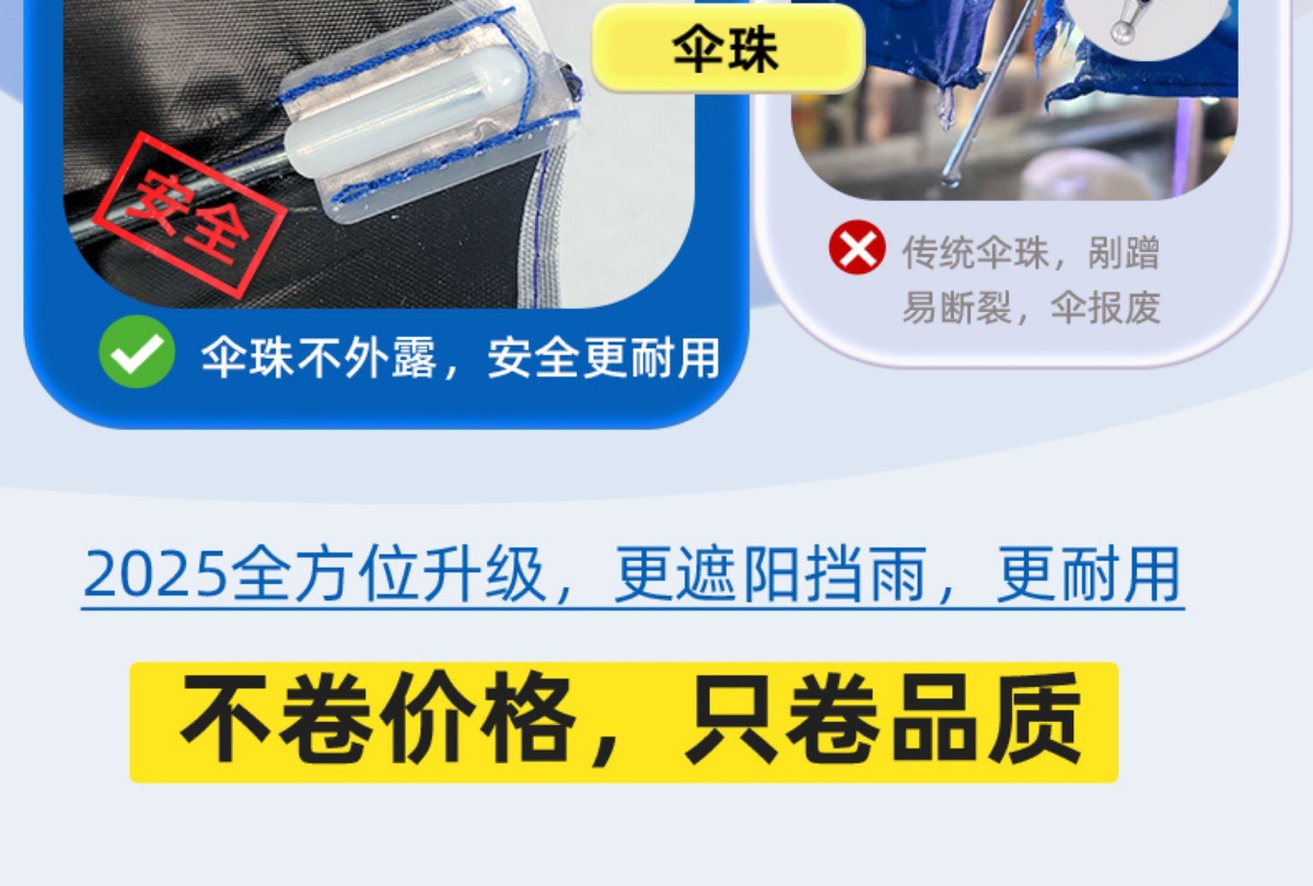 New Electric Vehicle Rain Umbrella Canopy Rainproof Waterproof Reinforced Battery Vehicle Takeout Umbrella Special 158/168
