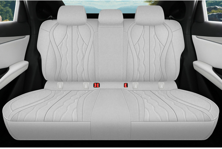 BYD Seal 06 Special Car Seat Cover Four Seasons Breathable Full Surrounding Cushion Full Hemp Car Cushion Seat Cover