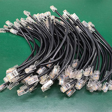 定制8pin 26awg五类网线透明水晶头路由器宽带跳线电脑配件网线