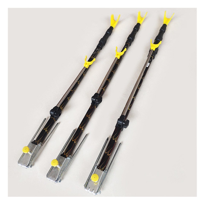 Aluminum Alloy Battery Bracket Hand Rod Fishing Rod Rod Rod Fishing Gear Accessories New Ground Rod Rod Fishing Bracket