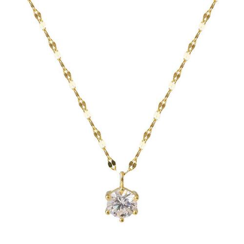 Dongju Japan Korea Spring Autumn Necklace for Women Ins Lockchain Lightweight Luxury Unique Design Sense Gentle Elegance Simple Sister-in-law