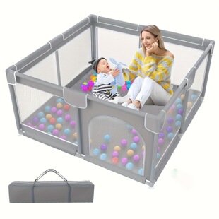 Baby Playpen for Babies and Toddlers Sturdy Indoor Baby Playpen