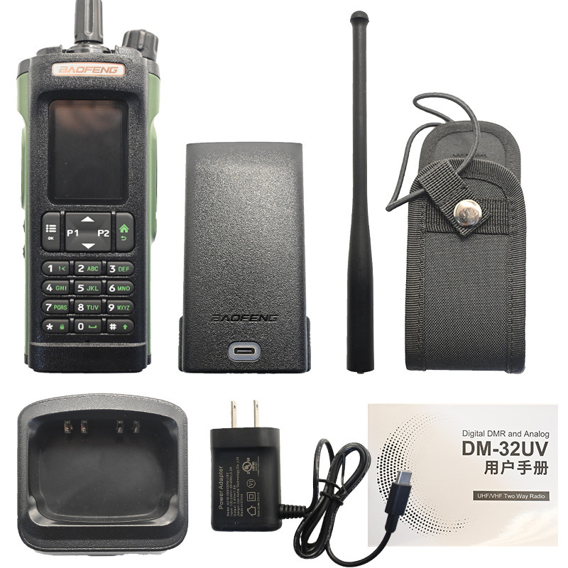 Baofeng Baofeng DM - 32 intercomunicador digital de un botón a frecuencia GPS Bluetooth compatibilidad digital y analógica fabricantes al por mayor