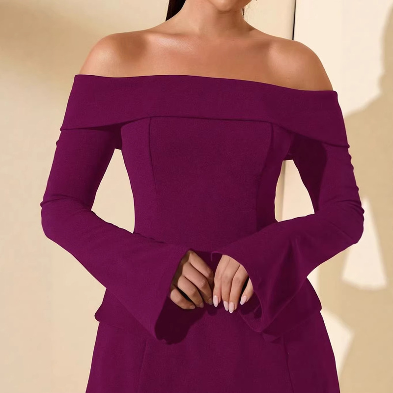 Elegant Jacquard Lace Dress All White Modest Wedding Guest Dress Women's Autumn Clothing Elegant Jacquard Lace Dress All White Modest Wedding Guest Dress Women's Autumn Clothing