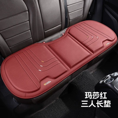 luxury car seat cushion, breathable, Seat cushion, seat cover - martha-red-rear-three-seater-universal