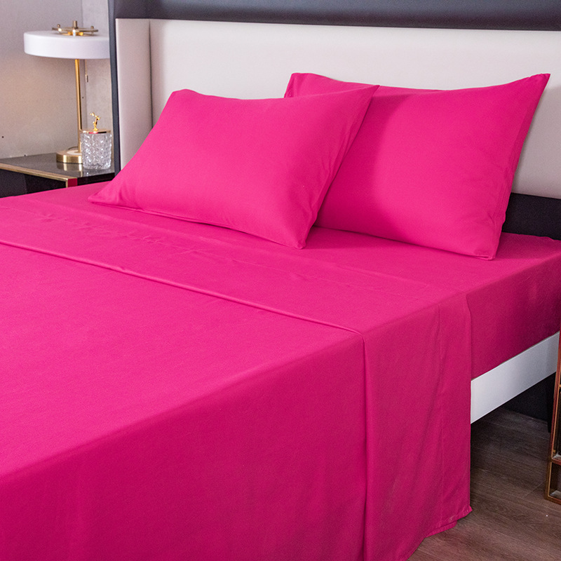 【廠家直銷】四件套 外貿(mào) 床笠*1 床單*1 枕套*2