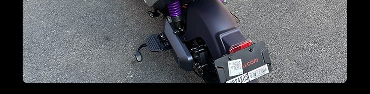 Calf Electric Vehicle MQiL/MT/M3 Rear Backrest and Waist Cushion Integrated Seat - Direct Installation, Non-Destructive Modification Accessory