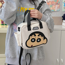 日系卡通动漫男女童双肩包洋气两用单肩斜挎包2025新款儿童背包潮
