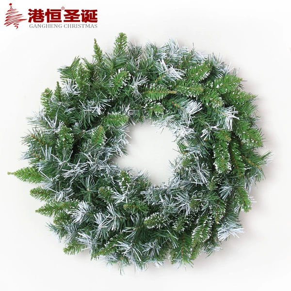 60cm mixed leaf wreath type B