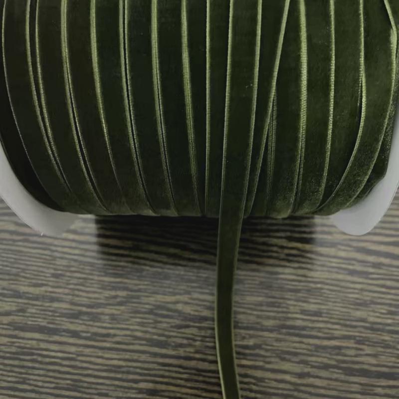 Cinta de Terciopelo de 6-38 mm para Decoración de Bodas y Fiestas, Regalo Hecho a Mano