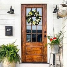 入户户古风入户门订源头复合别墅套起复合门实木复古风风格门工厂