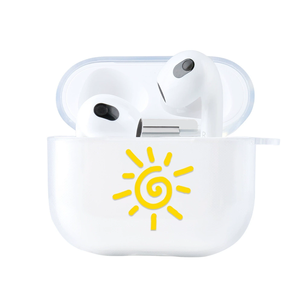 Совместимый с Apple, защитный чехол для свежих наушников, Bluetooth, коллекция 2021 года