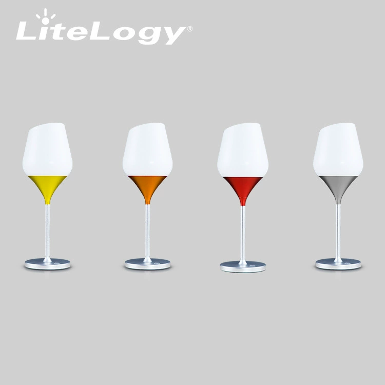 Трансграничная настольная лампа USB с косым горлышком, украшение для бокала красного вина, креативная светодиодная настольная лампа, прикроватная атмосфера, доступная роскошная высококачественная настольная лампа