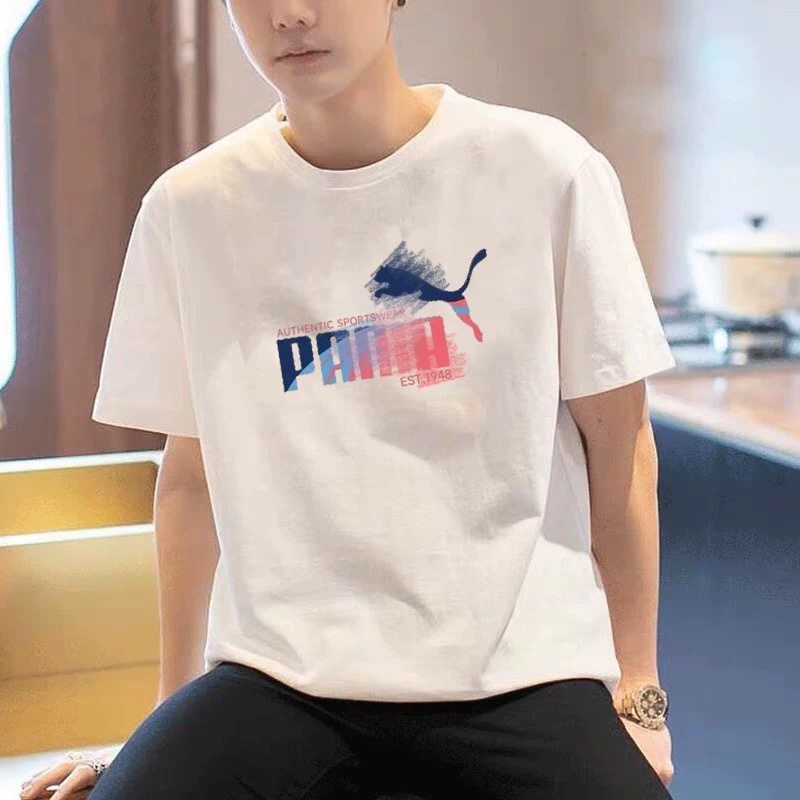 ヨーロッパとアメリカのトレンディなブランドの男性と女性のためのクラシックな半袖Tシャツ、ゆったりとした2025夏の新しい半袖インカップル服|undefined