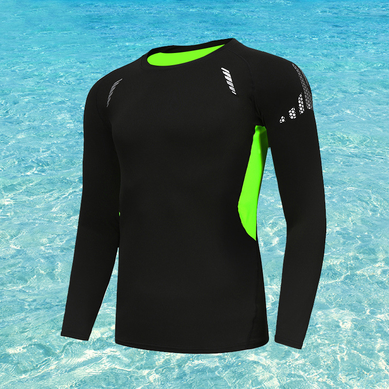 Traje de Buceo de Dos Piezas de Manga Larga de Nailon, para Buceo, Surf y Natación image 9