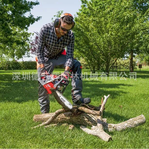 意大利叶红16寸油锯MTH4000大功率伐木锯果树园林修枝锯树枝油锯