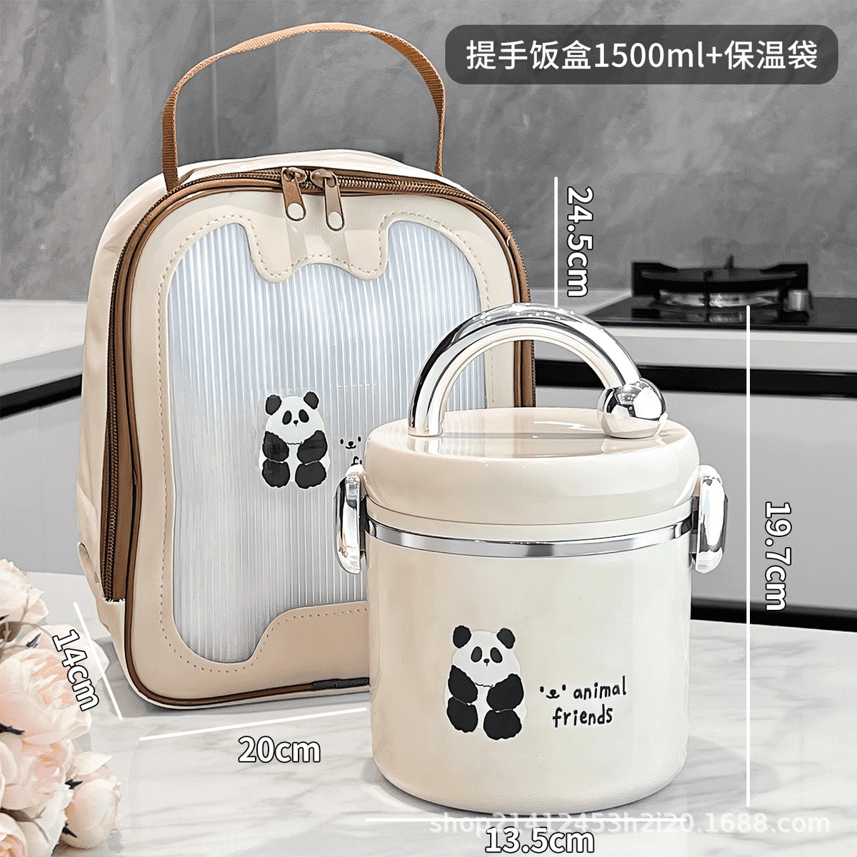 Fiambrera de aislamiento 304 Los trabajadores de oficina de acero inoxidable pueden calentar la caja de bento en el horno microondas