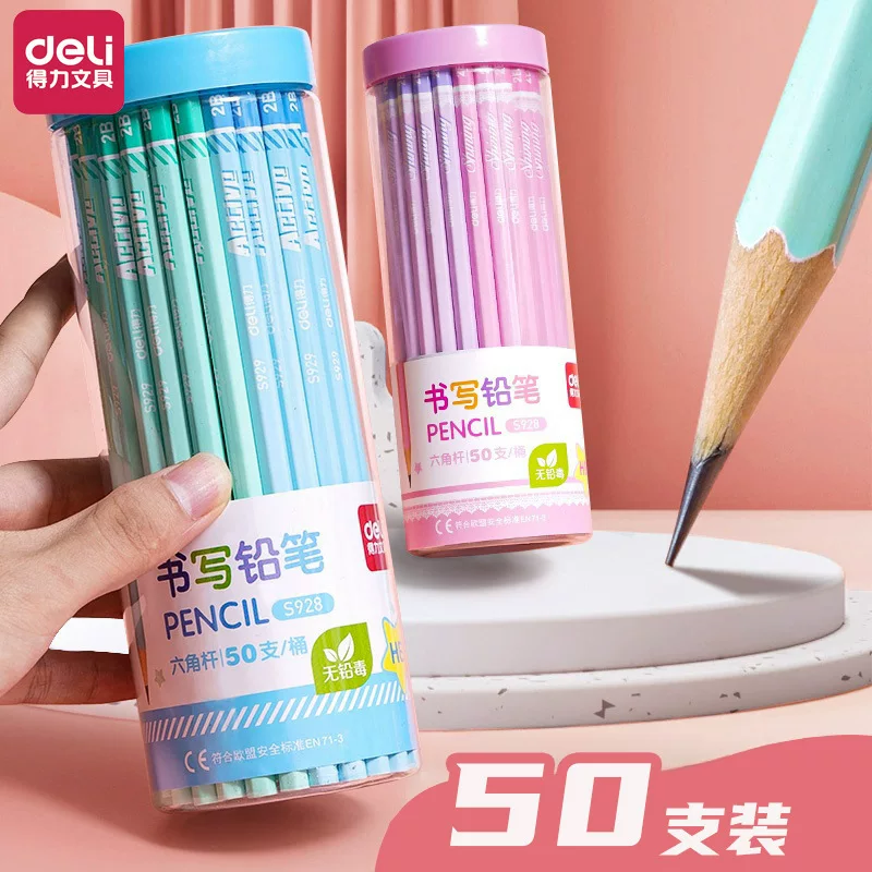 Cartoon black triangular pencil