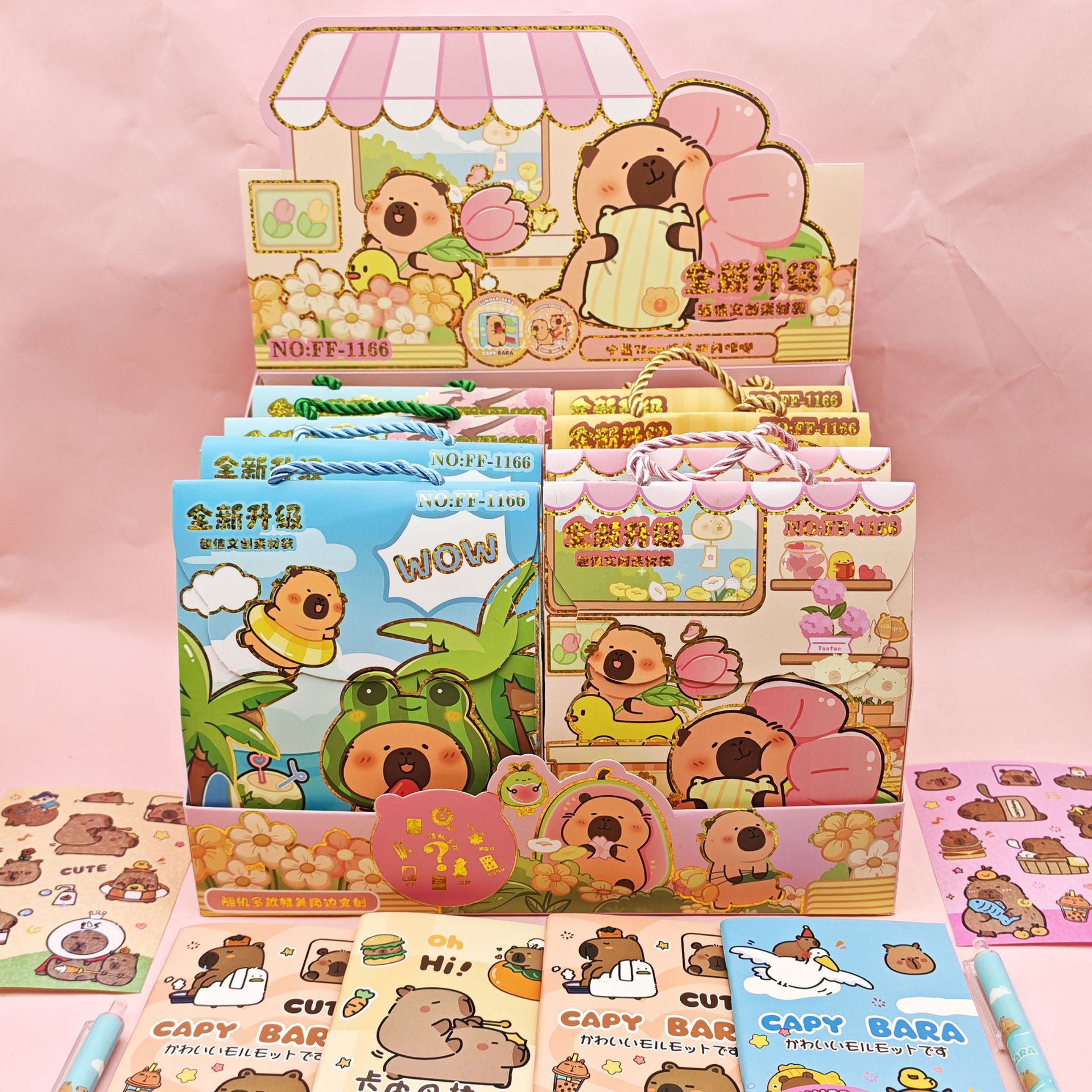 Comercio exterior venta STARMAN estrella de papelería bolsas ciegas creativas dibujos animados exquisitos juegos de moda caja ciega set papelería