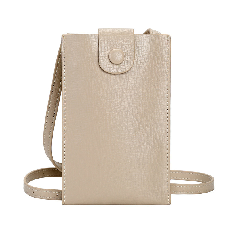 Verano transfronterizo nuevo bolso de hombro estilo coreano moda vertical teléfono móvil bolso simple hombro crossbody pequeño bolso logotipo imprimible