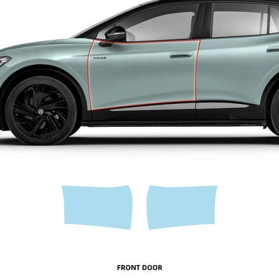 Car paint protective film Film for Volkswagen Id.4 Crozz - one-tpu-film-for-the-front-door-imported-tpu-film-specially-cut-for-special-vehicles