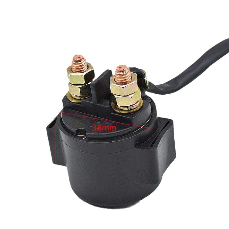 Relé de Arranque Universal para Motocicleta Guangyang 125, Scooter de Haz Curvo de 12V, Piezas de Relé Totalmente de Cobre
