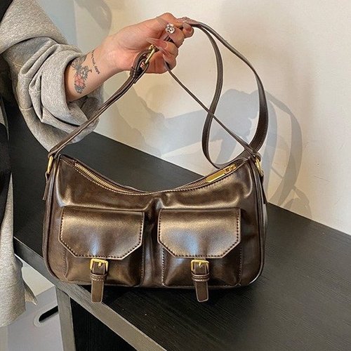 New Autumn/Winter Women's Crossbody Bag Shoulder Bag for Women Large Capacity Autumn/Winter Casual Top Handle Pillow Bag