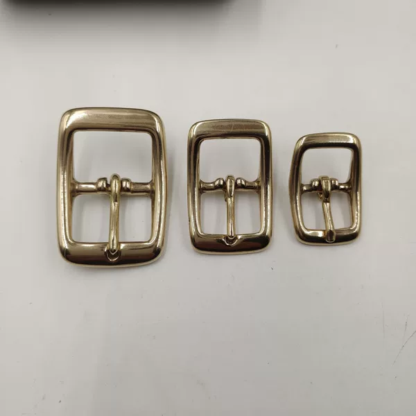Pure Copper D-Shaped Pin Buckle Men's Adjustable Buckle Brass Belt Buckle Strap Buckle Waist Belt Buckle DIY Bag Leather Accessories