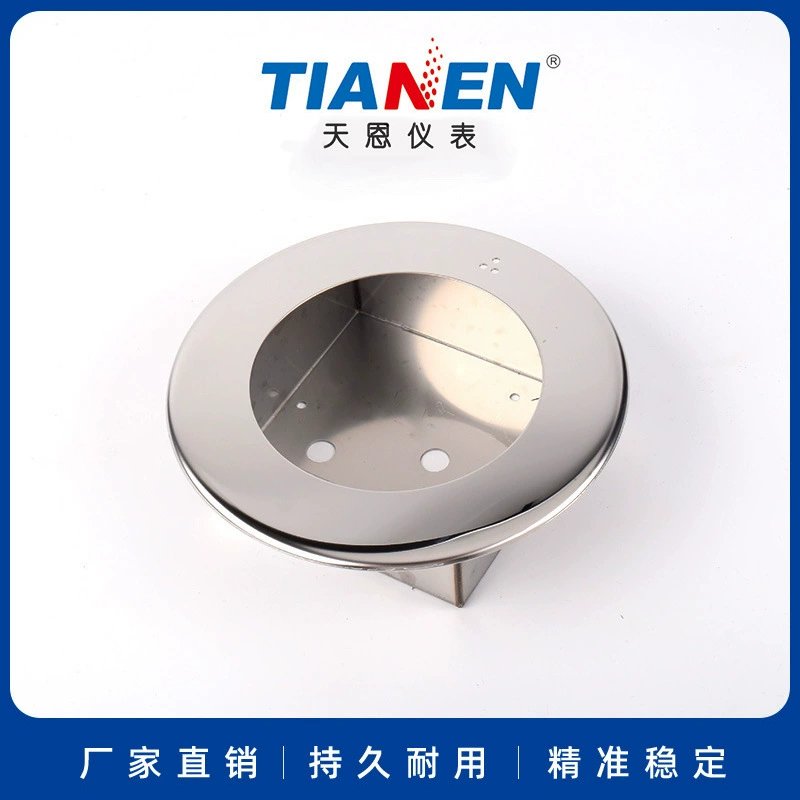 Тяньэнь TE-3 круглая коробка Нижняя коробка из нержавеющей стали MAGRFHELIC TE2000 Тип микродифференциальный кронштейн для установки манометра