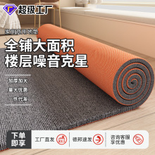 家用卧室吸音隔音地毯加厚楼层隔音减震室内跑步机健身静音地垫子