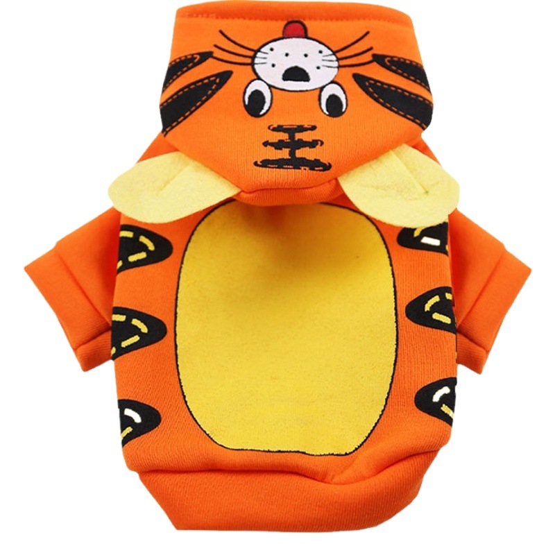 Disfraz de transformación con capucha para mascotas, ropa para perros y gatos, suministros para perros, otoño e invierno, nueva ropa para perros y gatos de tamaño mediano