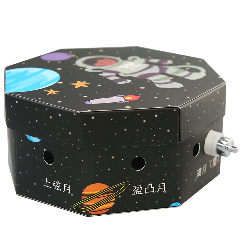 Fase lunar causa demostrador DIY Tecnología pequeña producción de vapor material didáctico para niños experimento de ciencia joven estudiante Juguetes