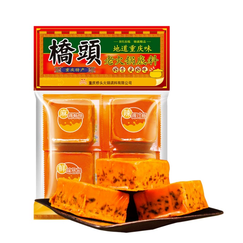 Чунцин Цяотоу горячий горшок база пряное масло 360 г материал горячего горшка пряный горячий горшок нить острая рыба