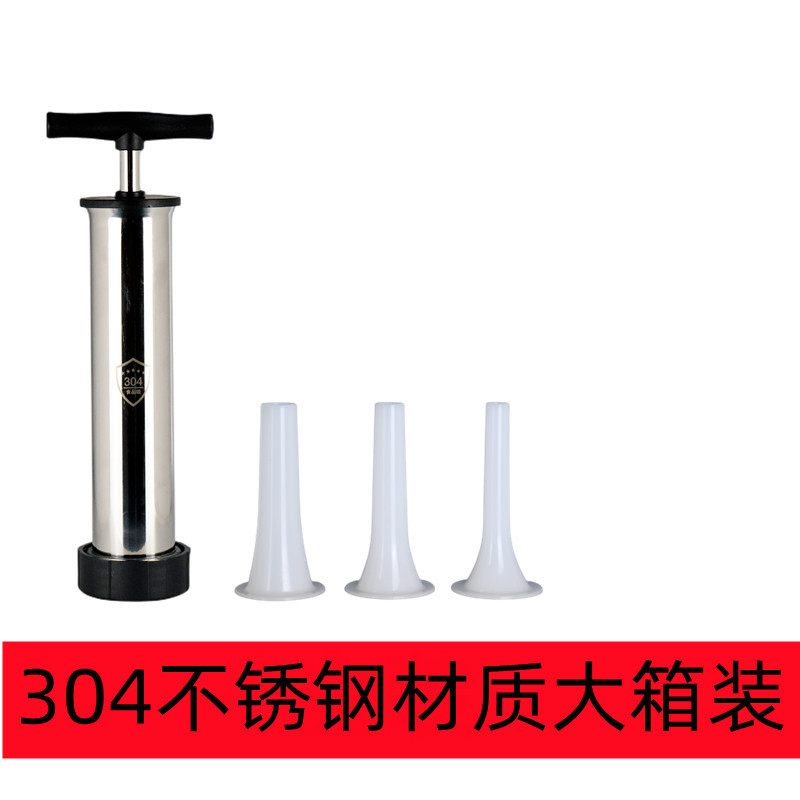 Embudo de llenado de salchicha manual nueva máquina de llenado de salchicha manual Embudo de llenado de salchicha