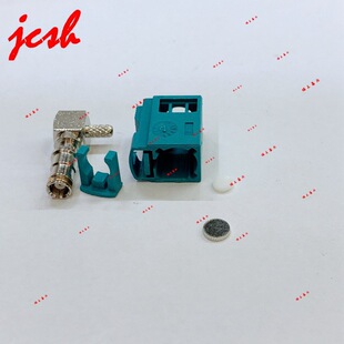 FAKRA Z��ˮ�{ɫ90��ֱ�Ǐ��^SMB܇�dFM�����CGPS��RG174 RG316��