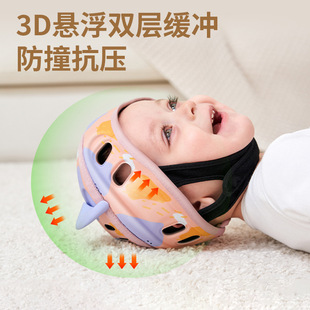 新款婴幼儿学步护头防摔帽宝宝学走路头部保护垫儿童防撞缓冲枕 阿里巴巴 