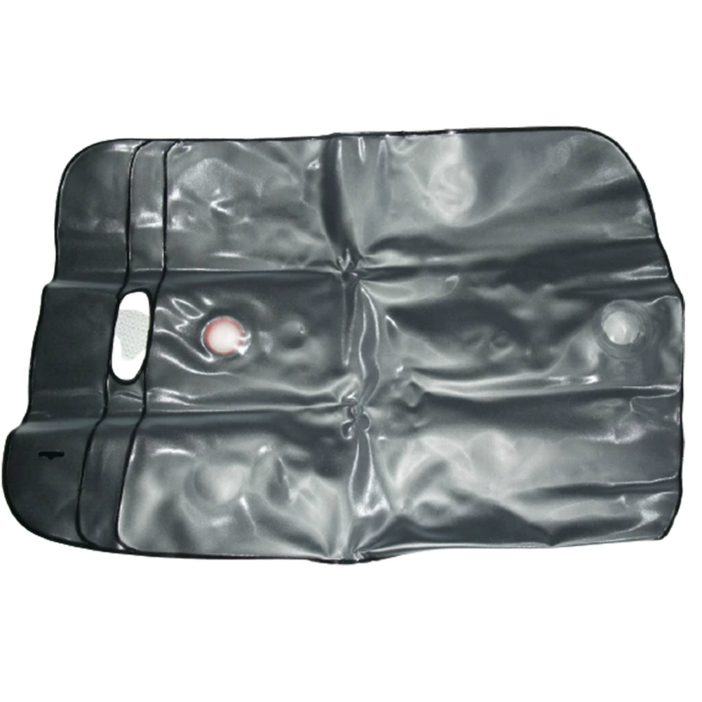 Capacious handheld folding water bag, water container PVC for camping, increased thickness