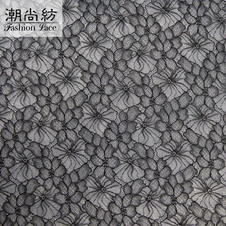 蕾丝满幅面料 锦纶无弹打底衫蕾丝布料 轻婚纱薄睡衣女夏蕾丝面料