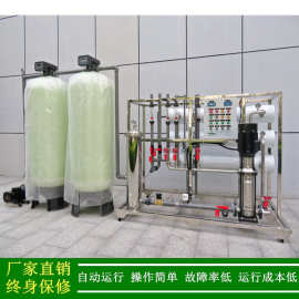 供应去离子水处理设备单级RO纯水设备3t/h一级反渗透水处理系统