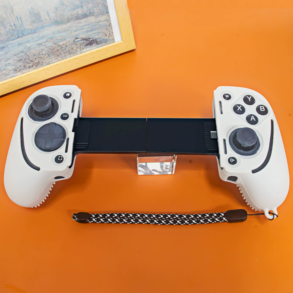 Совместимый с защитной силиконовой накладкой для Razer Kishi Ultra игровой контроллер, мягкий чехол, пылезащитный чехол, шнурок-петля