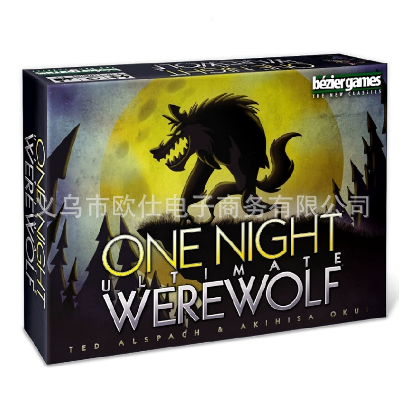 Настольная игра One Night Ultimate Werewolf Alien — Английское издание, 3–10 игроков, возраст 8+