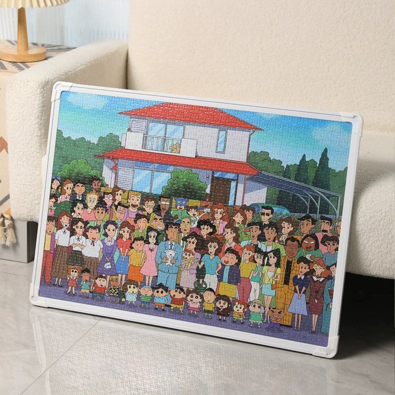 Головоломка, мультяшный конструктор для взрослых, для мальчиков и девочек, умная игрушка, 1000 деталей, антистресс
