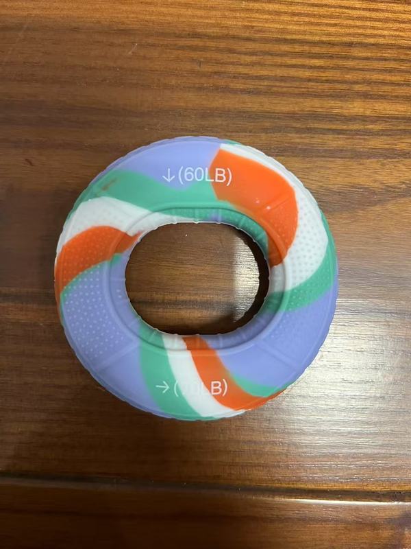 握力器双力度握力圈硅胶健身运动器材手指活动力量训练康复握力圈|undefined