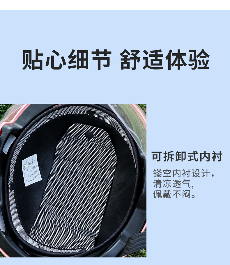 New National Standard 3C Certified Electric Vehicle Battery Bike Helmet Motorcycle Men's Protective All-Season Universal Safety Helmet