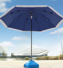 太阳伞遮阳伞大型雨伞号户外商用摆摊圆伞沙滩伞防晒防雨折叠