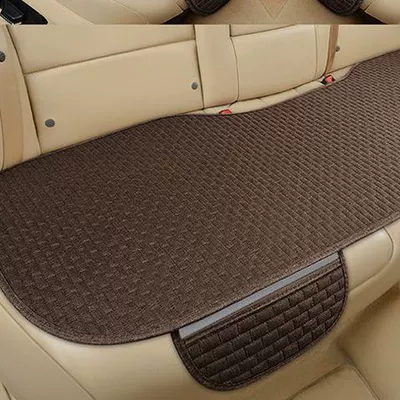 Seat cushion, seat cover: for All Seasons, Non-Slip Seat Cushion - brown-rear-seat-cushion