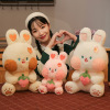 originality strawberry rabbit Plush Toys Toot rabbit Doll children Sleep Ragdoll doll birthday gift