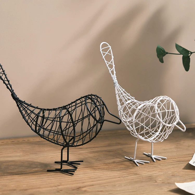 Simple Iron Cutting Couple Couple Porch Porch living room Blocking Wine Cabinet Decoration bedroom Dormitory Desktop gifts