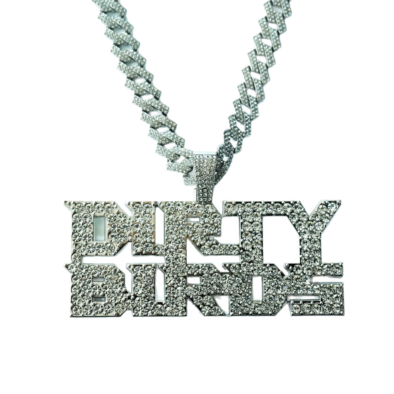 DIRTYBIRDS Super Bowl Rugby Atlanta Falcons Colgante Rock Punk Personalidad Collar Hombre