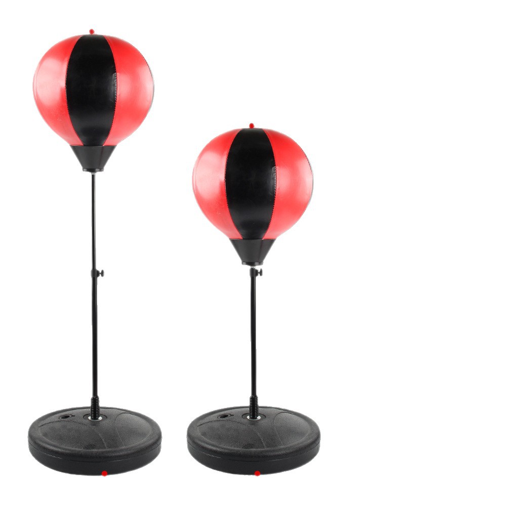 Bola de entrenamiento de boxeo de escritorio de fábrica con chasis bola de ventilación pelota de boxeo en casa equipo de fitness juguetes deportivos de boxeo
